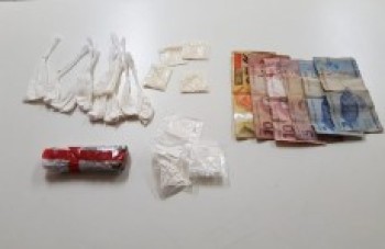 Traficante escondia drogas em casa