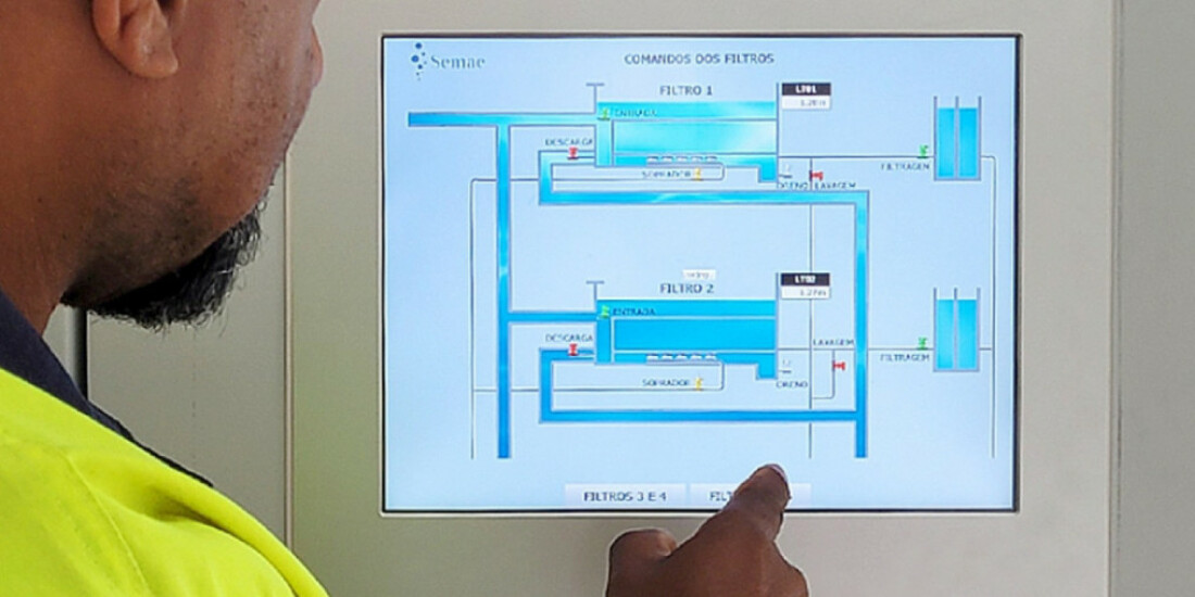 Semae implanta tecnologia para operação e lavagem de filtros