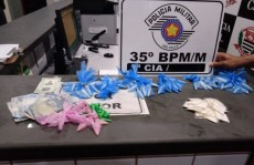 Três suspeitos são presos por tráfico