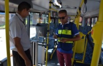 Secretaria de Transportes realiza vistoria nos ônibus que prestam serviços à cidade