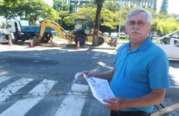 Obras para mudar trânsito no Shangai tiveram início ontem