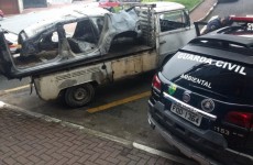 GCM apreende veículo com carcaças