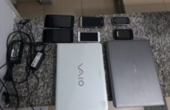 Cinco são presos por furto e roubo