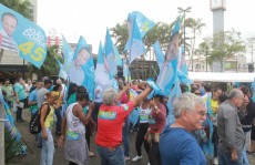 Região central recebe atos políticos na véspera da eleição