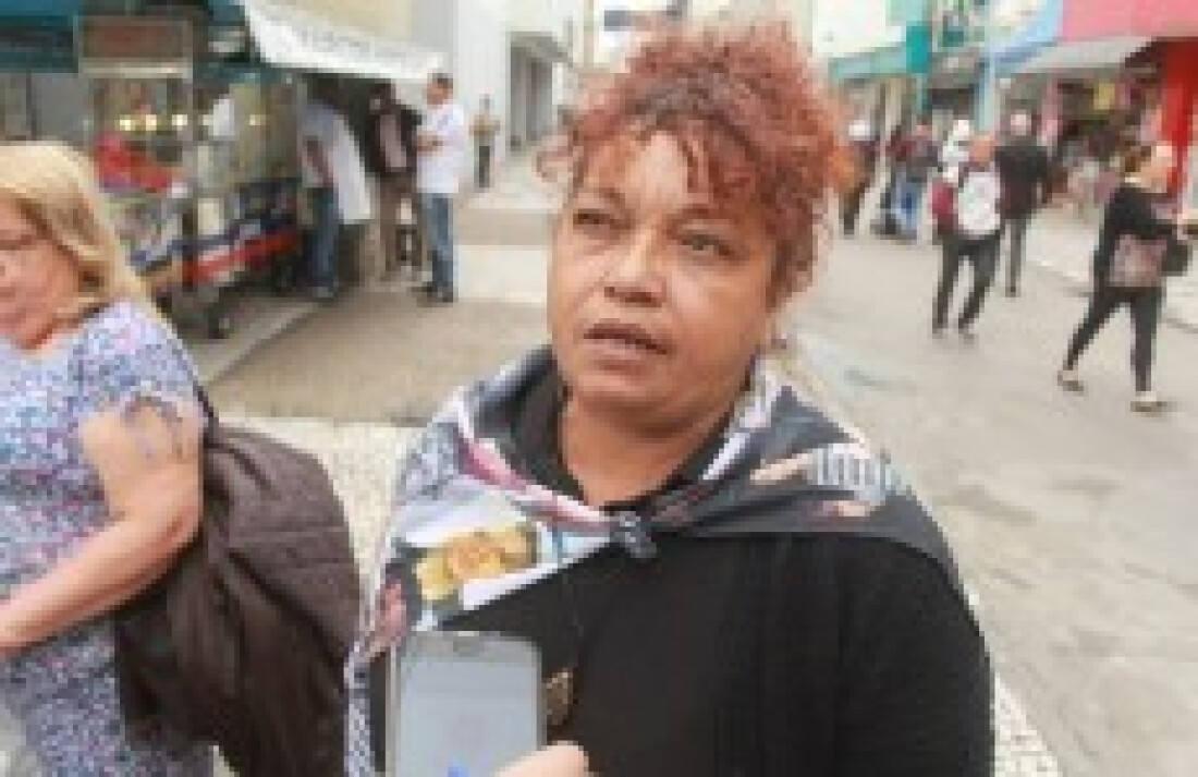 Manifestação relembra policial que será julgado por chacina