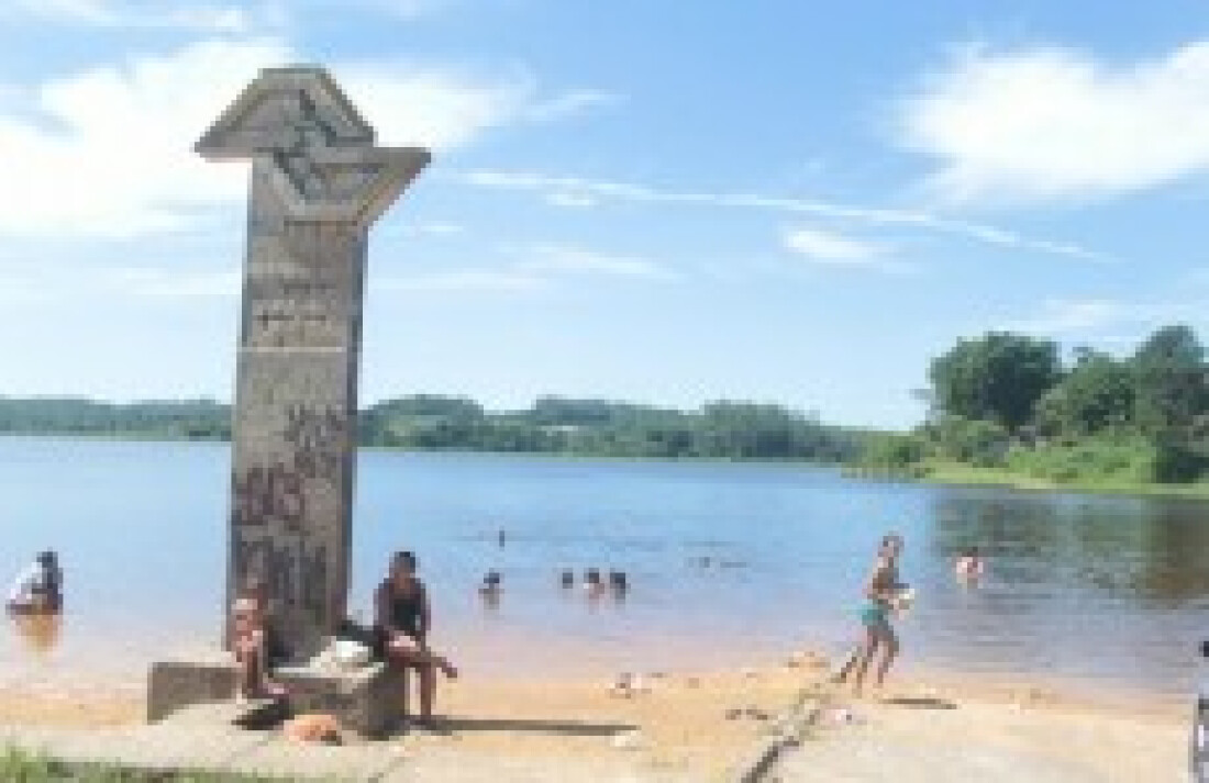 Represa de Taiaçupeba lota com forte calor de ontem na região