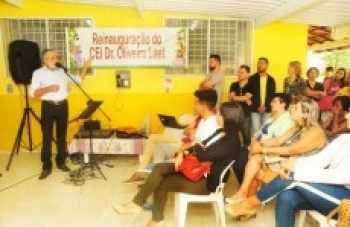 Prefeitura reinaugura CEI na Vila Andeyara