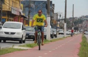 Ciclovia da avenida João Batista Fitipaldi ainda precisa de pintura