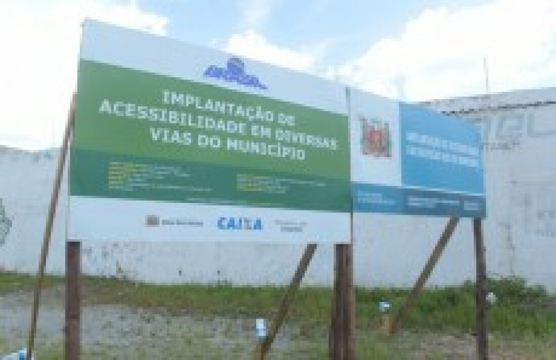 Obras de acessibilidade vão ser estendidas a Jundiapeba