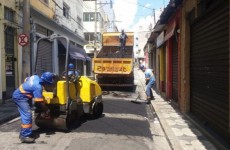 Primeiro mutirão resulta em 635 reparos asfálticos