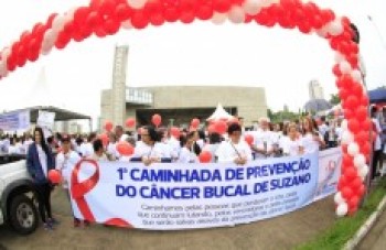 Caminhada contra o câncer bucal saíra da Praça Cidade das Flores