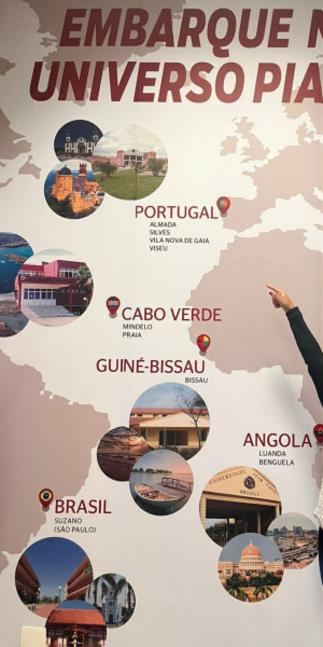 Estudante do Unipiaget embarca para Portugal