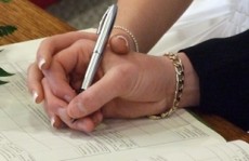 Balanço aponta queda na oficialização de casamentos