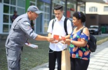 Corpo de Bombeiros faz ação preventiva: