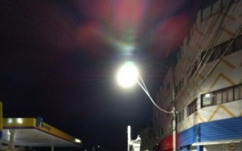 Prefeitura inicia troca de lâmpadas de LED nas ruas da região central
