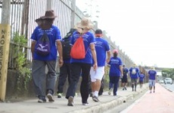 Romeiros de Suzano chegam em Aparecida no domingo