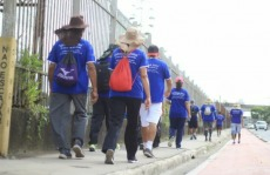 Romeiros de Suzano chegam em Aparecida no domingo
