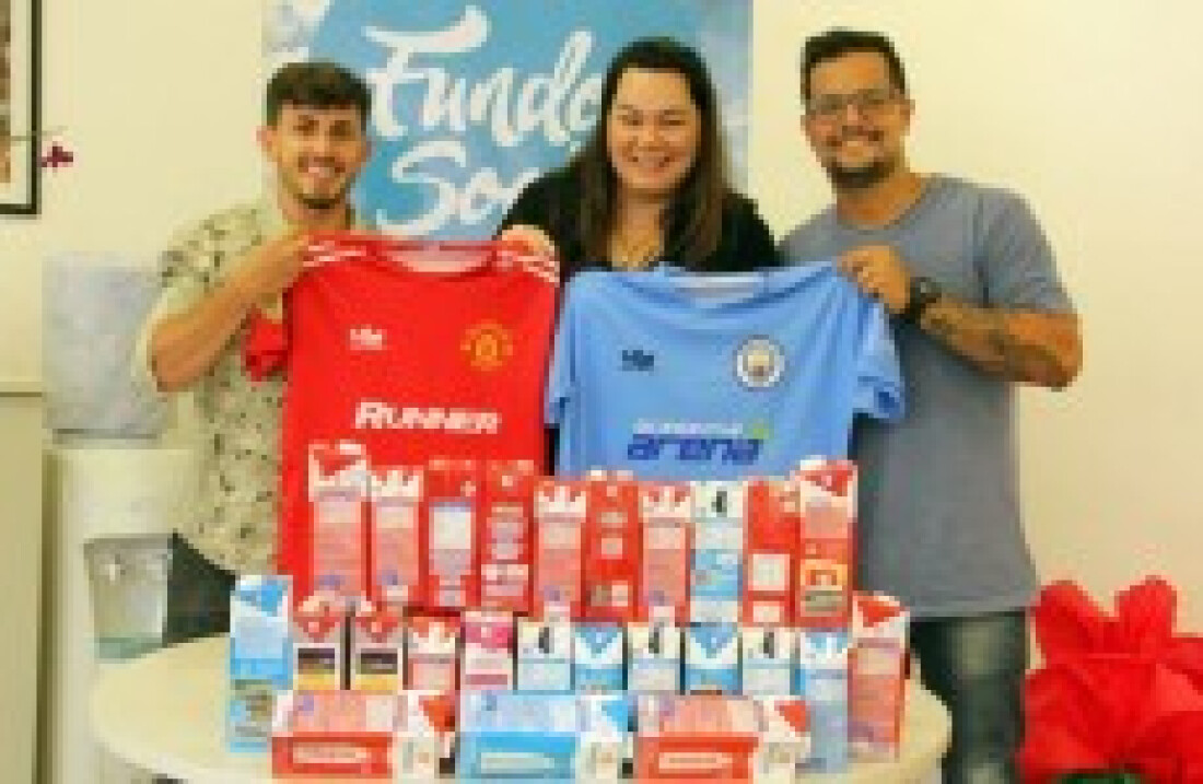 Fundo Social recebe doação de leite