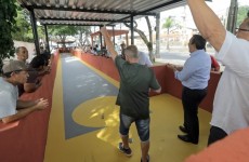 Espaço de lazer no bairro Ponte Grande é revitalizado