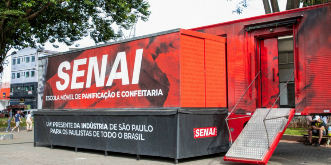 Escola móvel do Senai desembarca em Itaquá