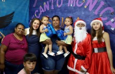 Cras do Recanto Mônica recebe atividade do 'Natal Solidário'