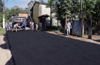 Vias do Boa Vista recebem asfalto