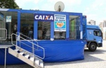 Caminhão Quita Fácil da Caixa já atende na praça