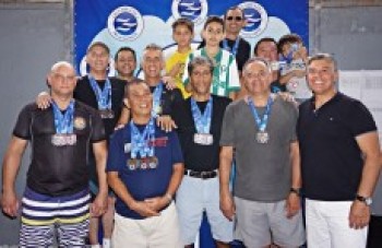 Atletas conquistam 17 medalhas no máster