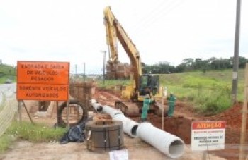 Obra na Mogi-Dutra segue com escavações no km 37