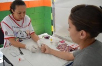 Dinâmica "Labirinto das Sensações" e exames encerram campanha em Arujá