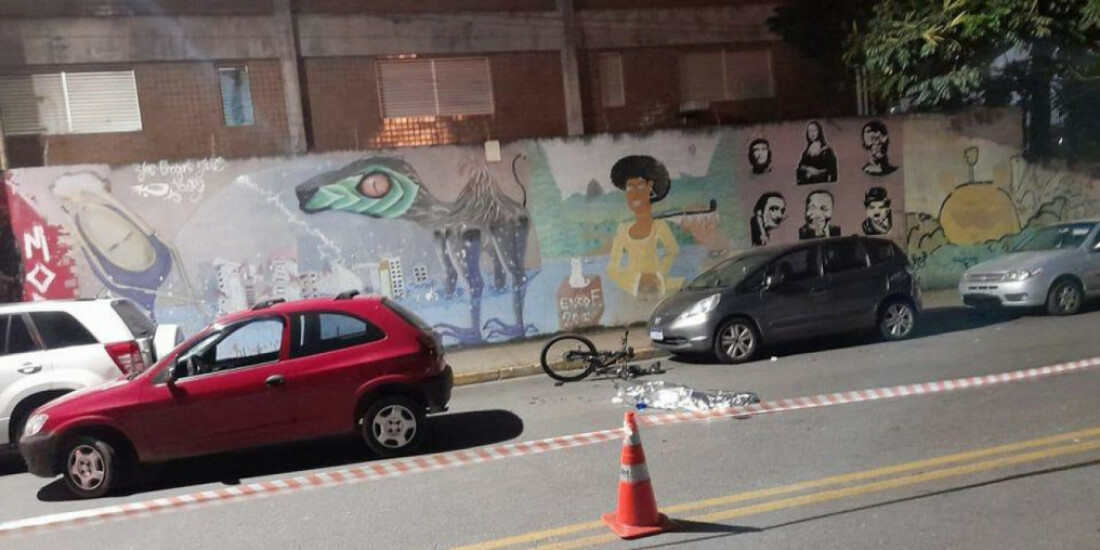 Ciclista morre atropelado por caminhão no Rodeio