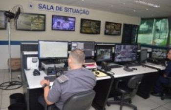 Central de Inteligência atua com 300 câmeras de monitoramento