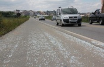 Acidente deixa uma vítima em Itaquá