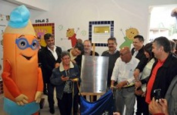 Mamoru inaugura nova creche em Itaquá