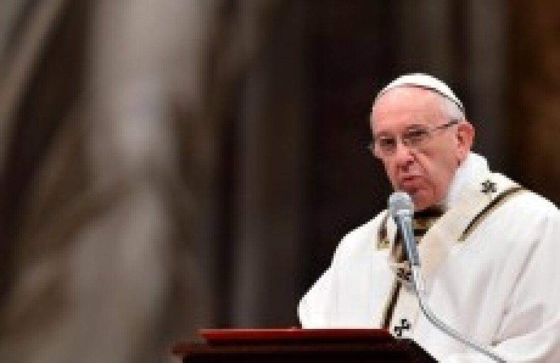 Papa pede ajuda para promover a paz mundial