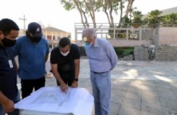 Obras das praças do centro chegam a 73% da execução