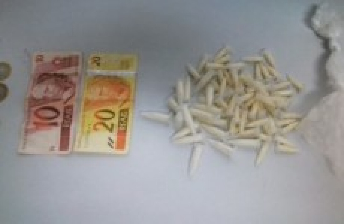 PM prende homem com drogas