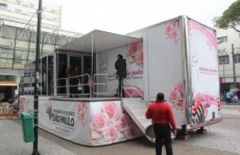 Carreta da mamografia fará 50 atendimentos diariamente