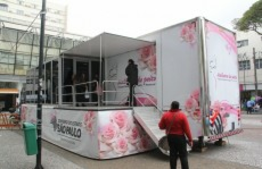 Carreta da mamografia fará 50 atendimentos diariamente