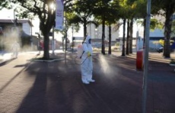 Projeto de pulverização é testado