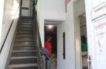 Prédio da Banda Santa Cecília inicia obras internas