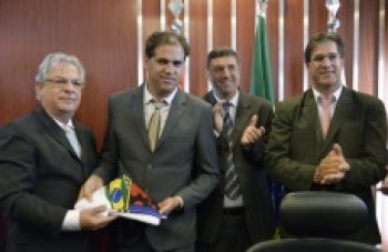 Cerimônia de posse em Poá