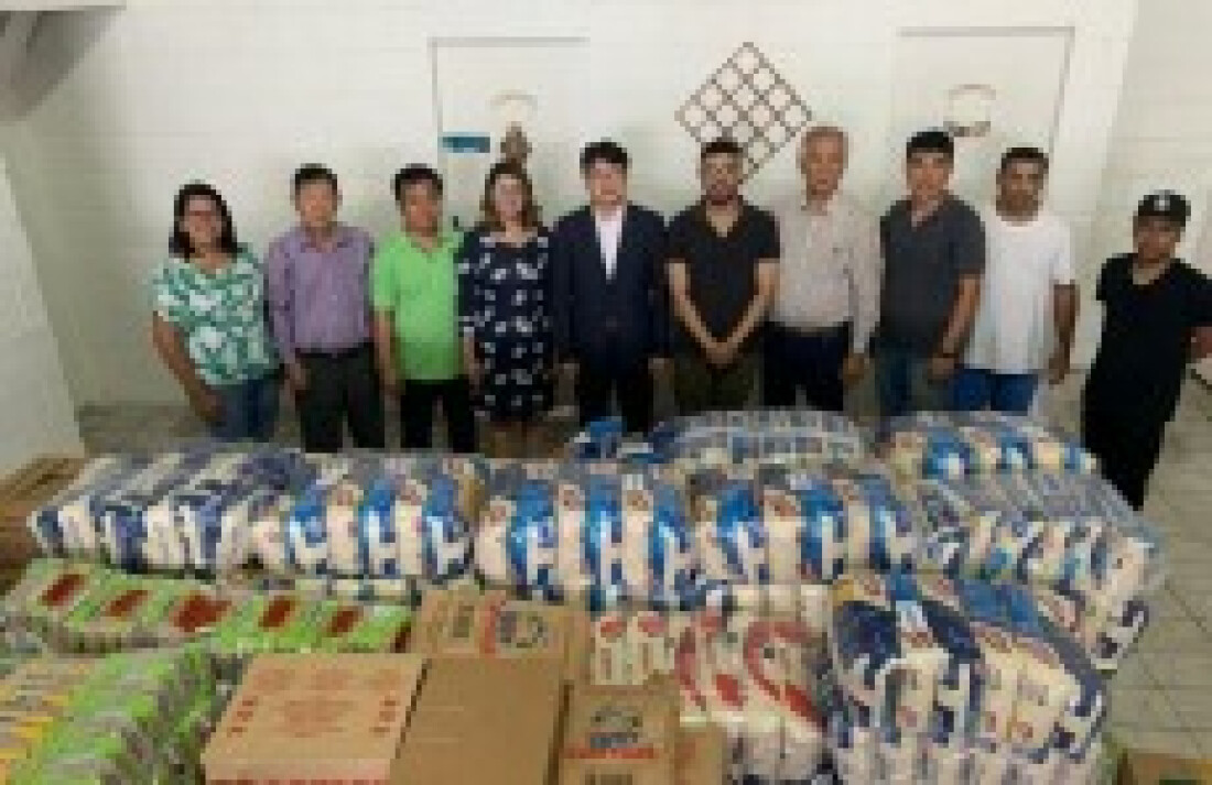 Fundo social recebe mais de meia tonelada de alimentos