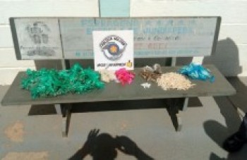 suspeito é detido por tráfico: