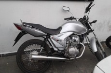 Moto roubada é encontrada em Itaquá