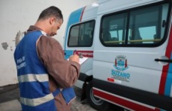 Transporte complementar de Suzano passa por vistoria