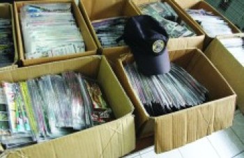 Jovem é detido com cds e dvds piratas no Jardim Colorado: