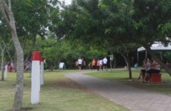 Quadras de street ball são entregues hoje no parque