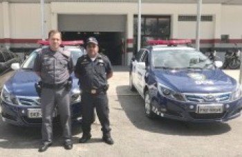 Guarda apresenta as duas viaturas elétricas para PM
