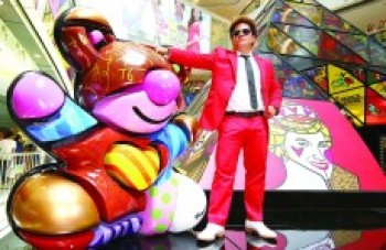 Pintor Romero Britto visitará escola em Poá